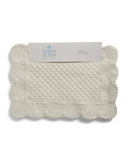 4pk Seashell Border Quilted Placemats | Marshalls