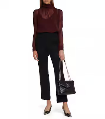 Blade leather slingback pumps | Mytheresa (US/CA)