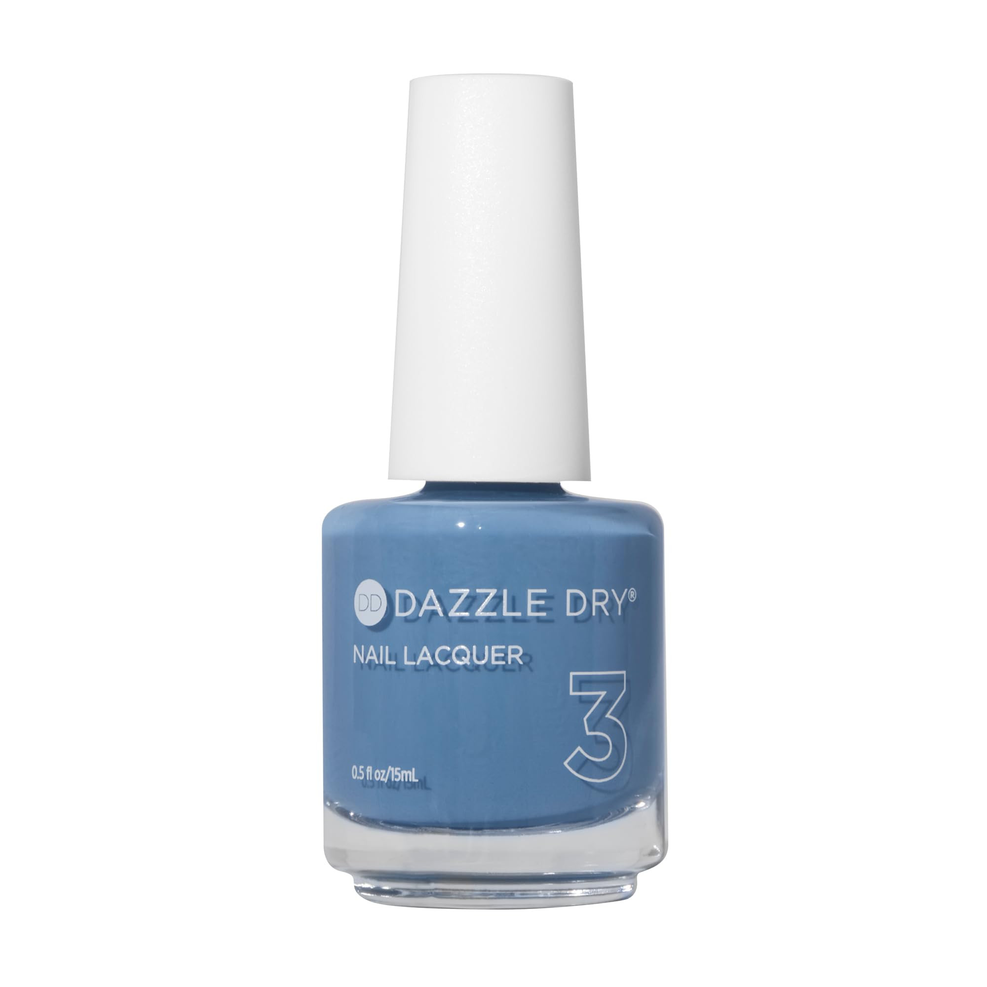 Dazzle Dry Nail Lacquer (Step 3) - Varsity Blues - A muted light denim. Full coverage cream. (0.5... | Amazon (US)