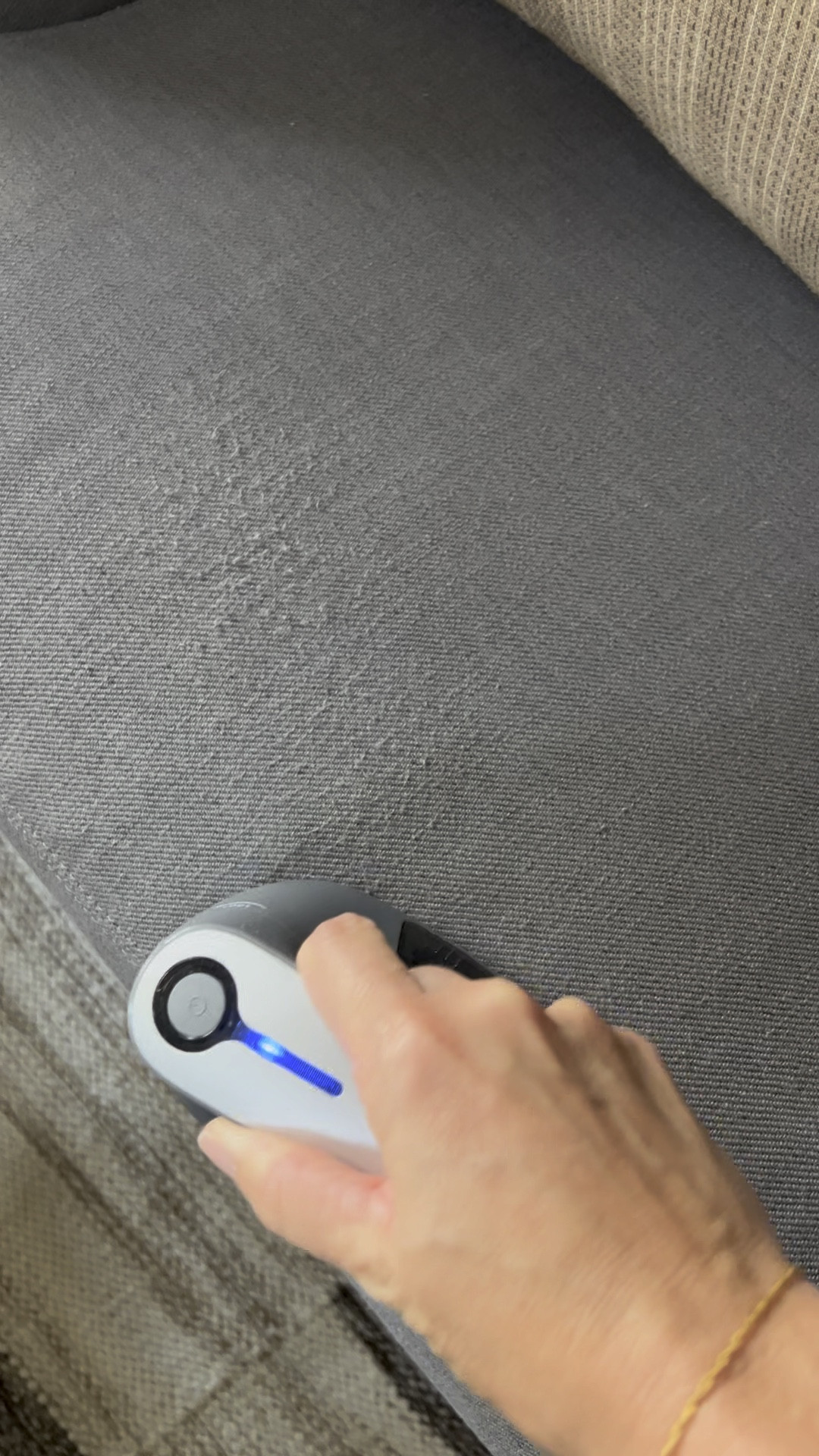 This electric fabric shaver removes pilling from our furniture.  Extends the life of or furniture and keeps it looking new.  Of course it’s also perfect for pillows and clothing!



#LTKhome #LTKunder50 #LTKFind