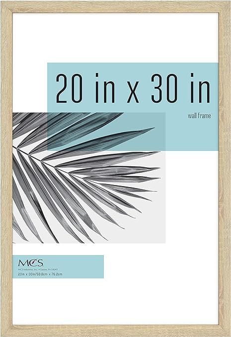 MCS Industries Studio Gallery Frame, Natural Woodgrain, 20 x 30 in, Single | Amazon (US)