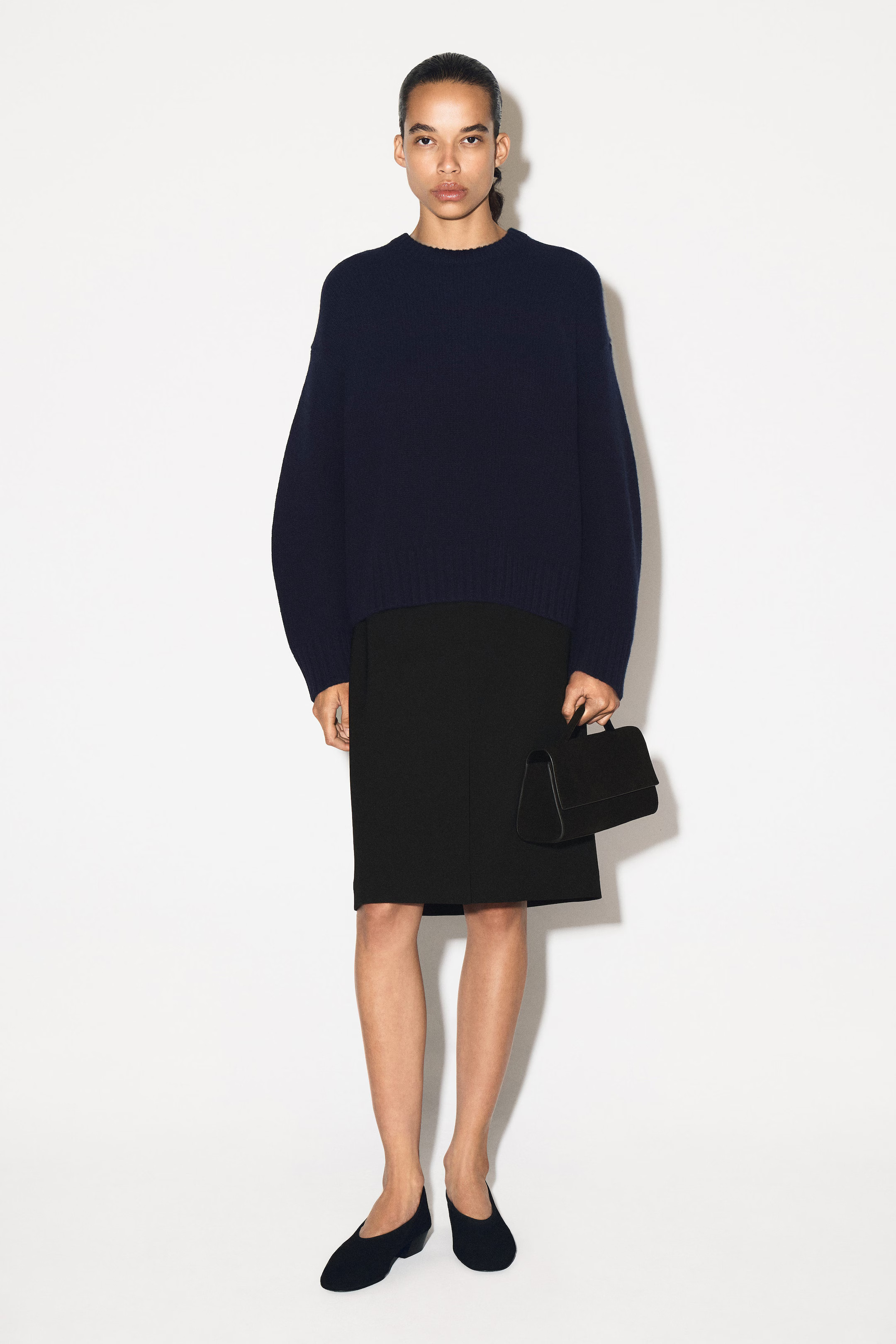 GROBSTRICKPULLOVER AUS KASCHMIR - NAVYBLAU | COS DE | COS (EU)