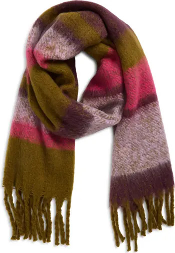 Stripe Fringe Scarf | Nordstrom
