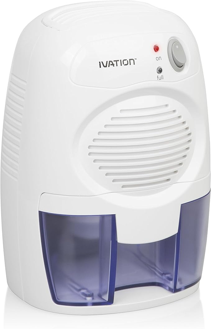 Ivation IVADM10 Powerful Small-Size Thermo-Electric Dehumidifier - for Smaller Room, Cupboard, Ba... | Amazon (US)
