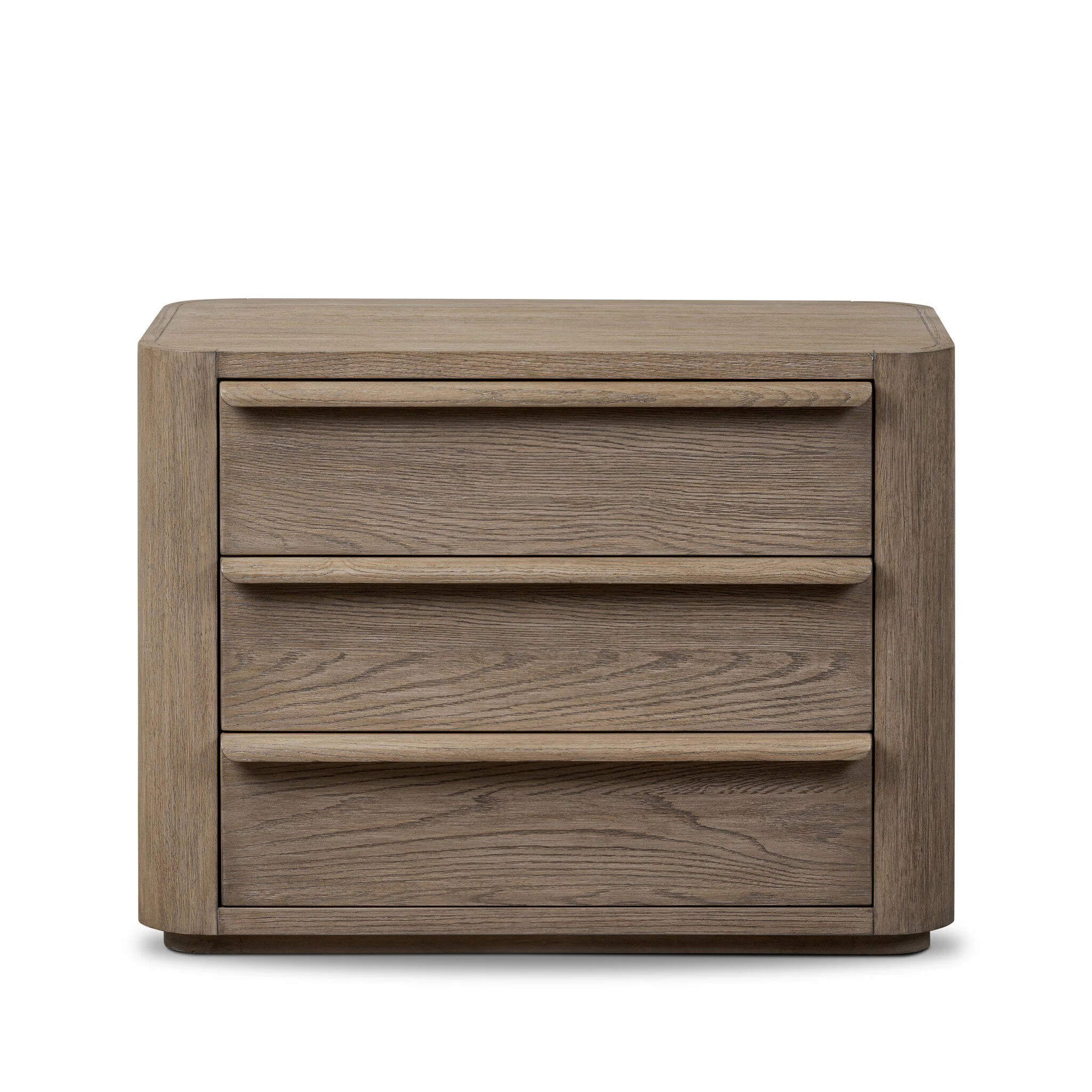 Primrose Nightstand-Natural Flat Oak Veneer | Wayfair North America