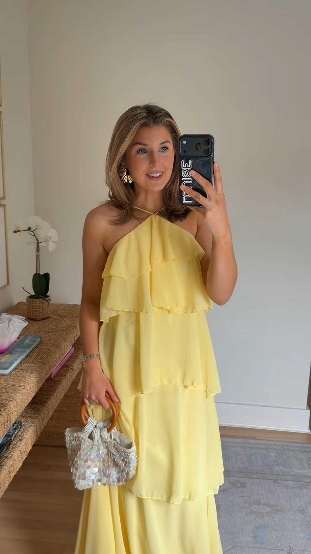 Beachy / summery wedding guest outfit idea! Wearing a S, could have sized down!