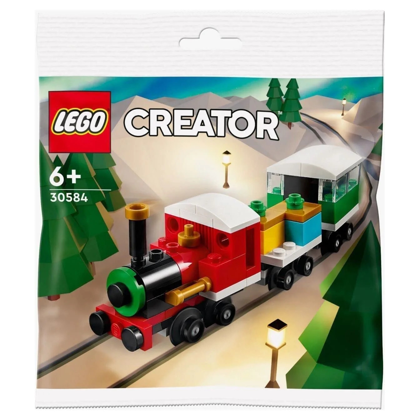 LEGO Creator Winter Holiday Train Building Toy 30584 (73 pieces) | Walmart (US)