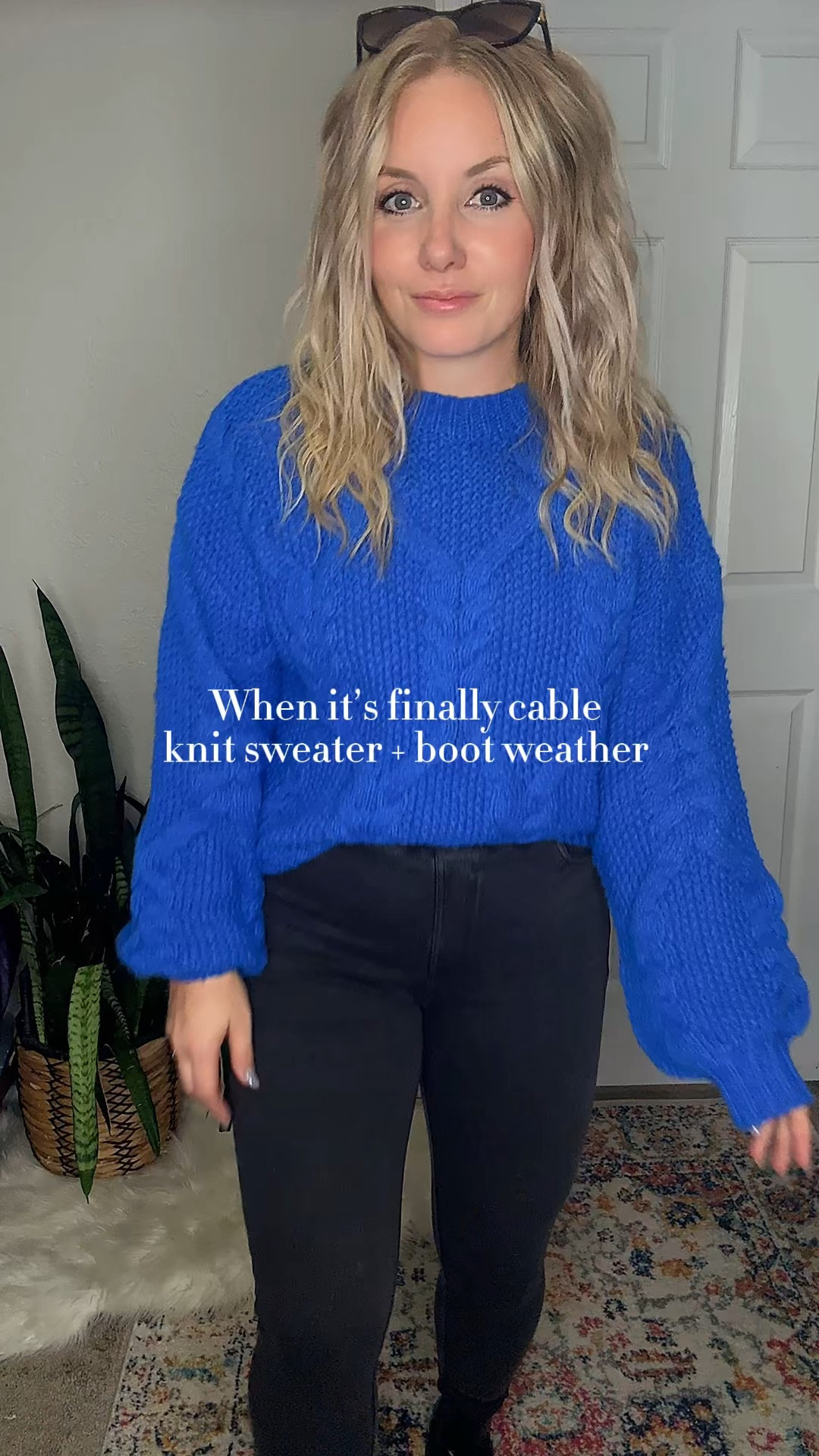 Blue cropped cable knit sweater with black jeans, and Chelsea boots. Everything fits tts







//Fall outfits 2025,  Amazon fashion, fall fashion finds, Amazon fashion, petite fashion, casual mom outfit ideas, fall outfit amazon, amazon outfit ideas, casual outfit ideas, outfit inspo, casual fashion, amazon fall fashion,  casual outfit fall, cute casual outfit, outfit ideas fall, size 4-6, casual fall outfits, winter outfits, casual outfit ideas, what to wear for fall  

#LTKPetite #LTKStyleTip #LTKFindsUnder50