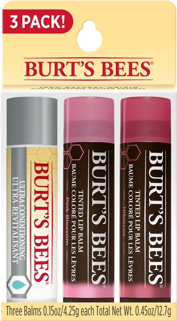 Burt's Bees 3-Pack Lip Balm Set | Nordstromrack | Nordstrom Rack