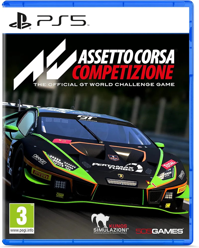 Assetto Corsa Competizione Racing Simulator, Standard Edition, PlayStation 5 [video game] | Amazon (US)