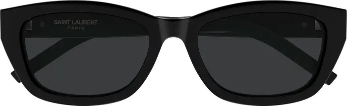 Saint Laurent 55mm Rectangular Sunglasses | Nordstrom | Nordstrom