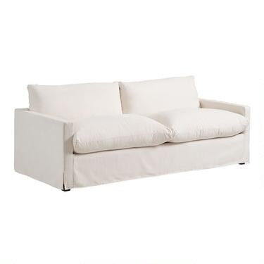 Brynn Feather Filled Sofa | World Market