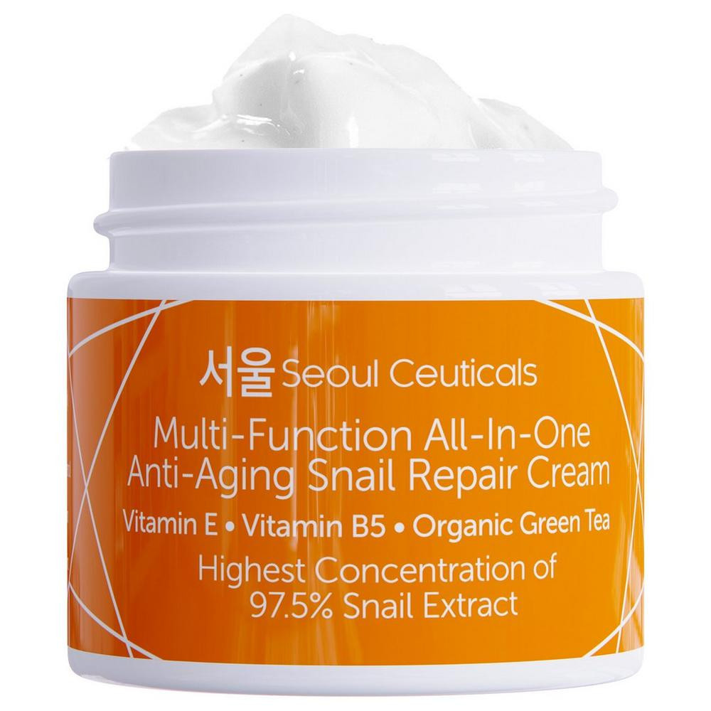 Seoul Ceuticals Korean Skin Care Multi-Function All-In-One Anti-Aging Snail Repair Cream - 2.0 oz | Ulta
