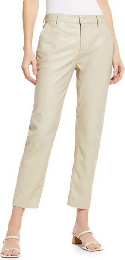 Caden Crop Faux Leather Pants | Nordstrom