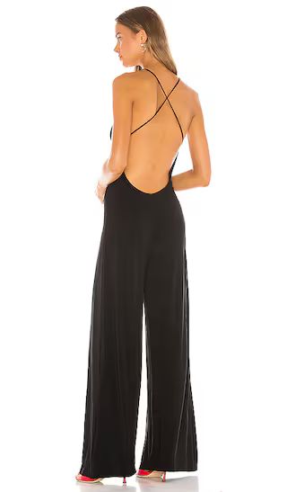 Low Back Slip Jumpsuit in Black | Revolve Clothing (Global)
