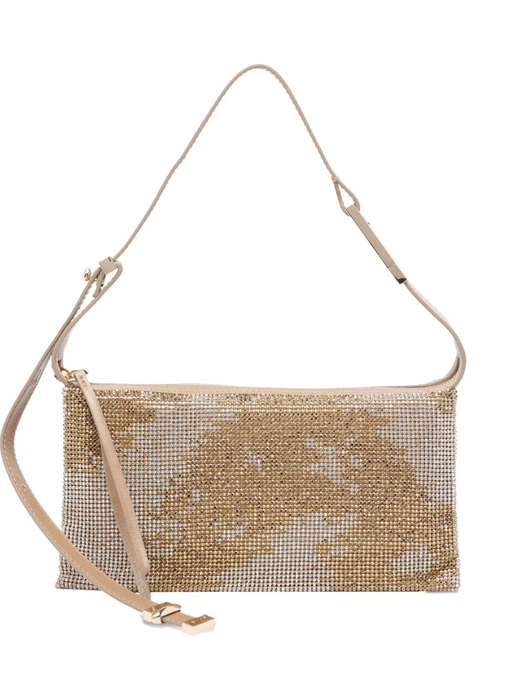 Benedetta Bruzziches Schultertasche Mit Kristallen | Braun | FARFETCH DE | Farfetch Global