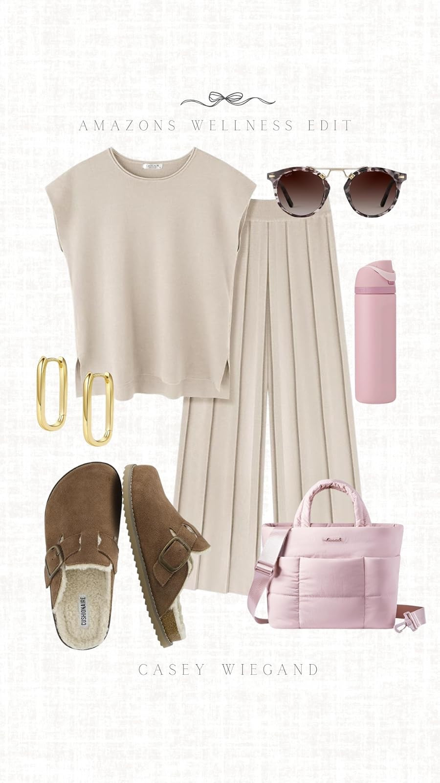 A cozy wellness edit to keep you stylish and hydrated on the go. #WellnessWardrobe

#LTKootd #LTKdayinmylife #LTKgrwm