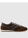Office Thunder Suede Slim Sole Runner - Brown Suede | Very (UK)
