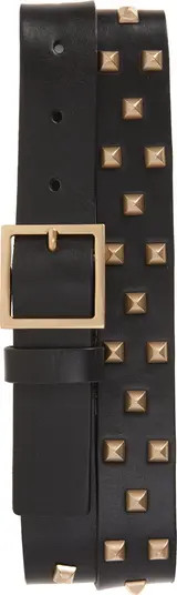 AllSaints Pyramid Stud Leather Belt | Nordstrom | Nordstrom