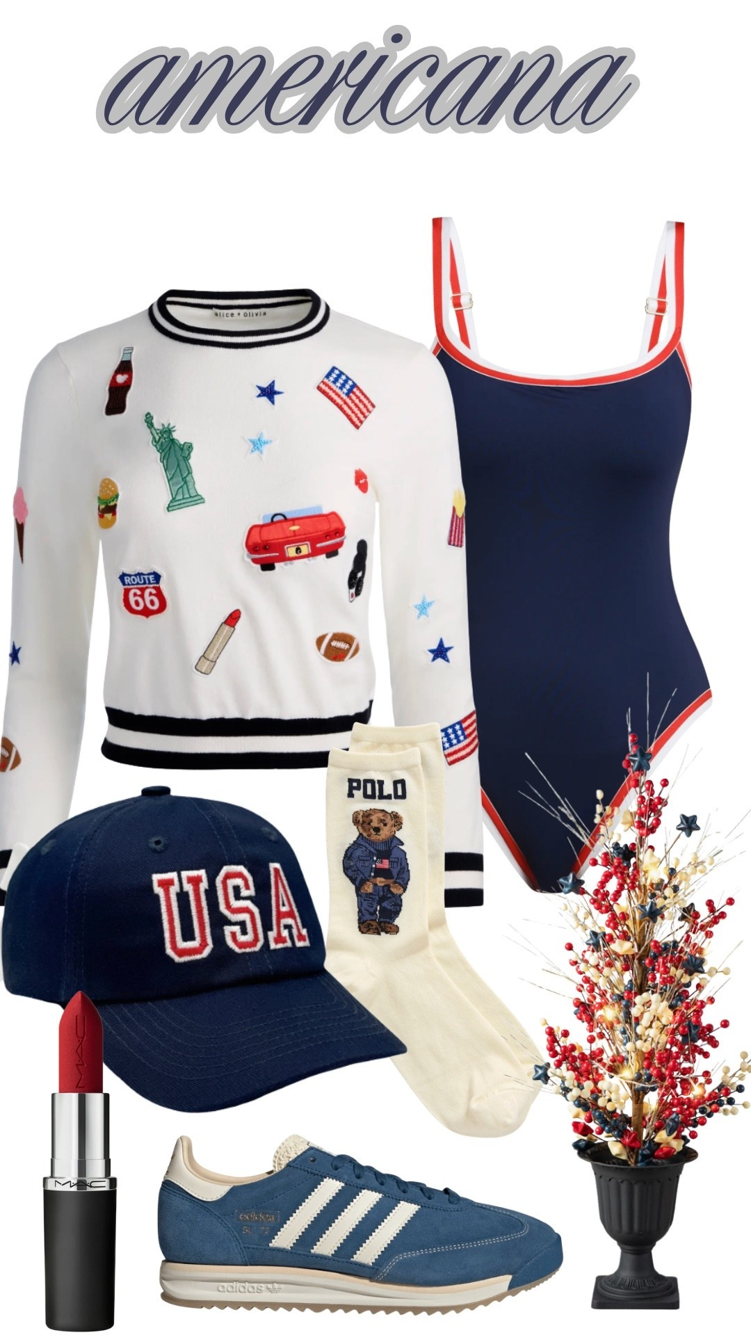 Americana vibes! ❤️🤍💙

#LTKSeasonal #LTKSwim #LTKTravel