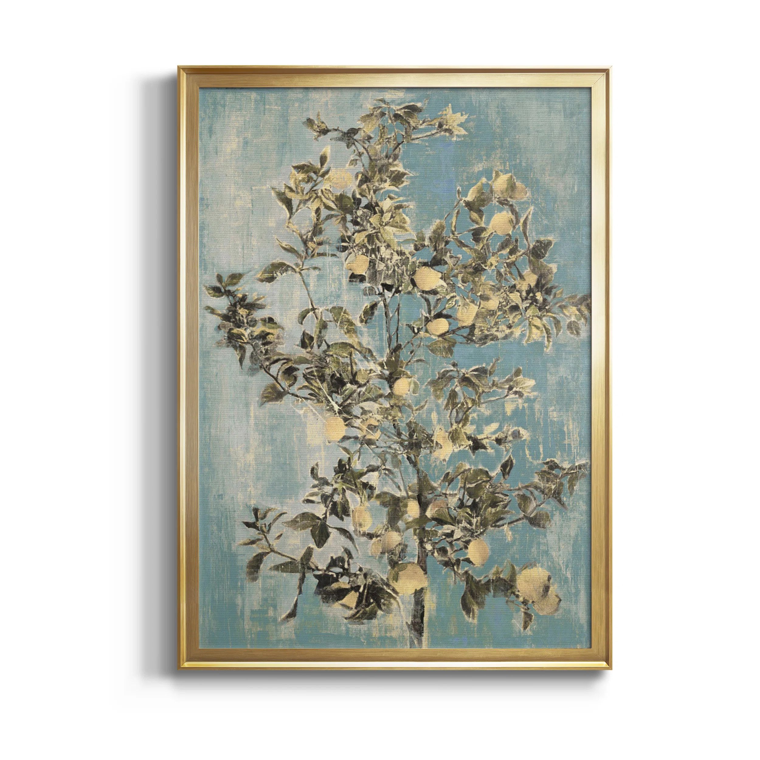 Lovely Lemon Tree Framed On Canvas | Wayfair North America