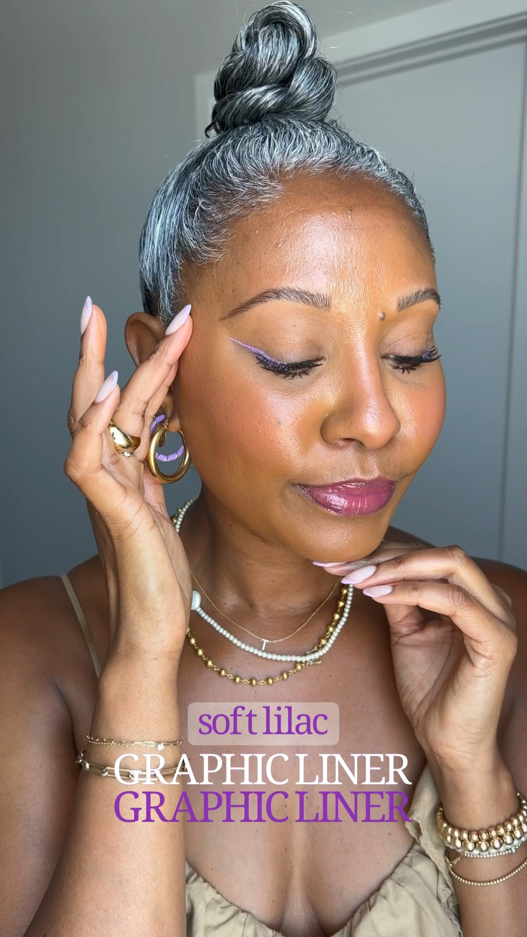 Wowwww this lilac liner is everything 🦄 #makeup #eyeliner #summermakeup #thecolorpurple 

#LTKbeauty