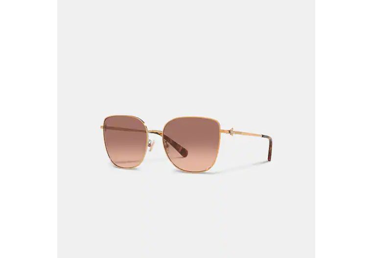 Wildflower Metal Cat Eye Sunglasses | Coach Outlet CA