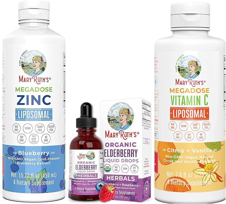 Amazon.com: MaryRuth Organics Adults Ultra Immunity Bundle | Extra Strength Immune Support Vitami... | Amazon (US)