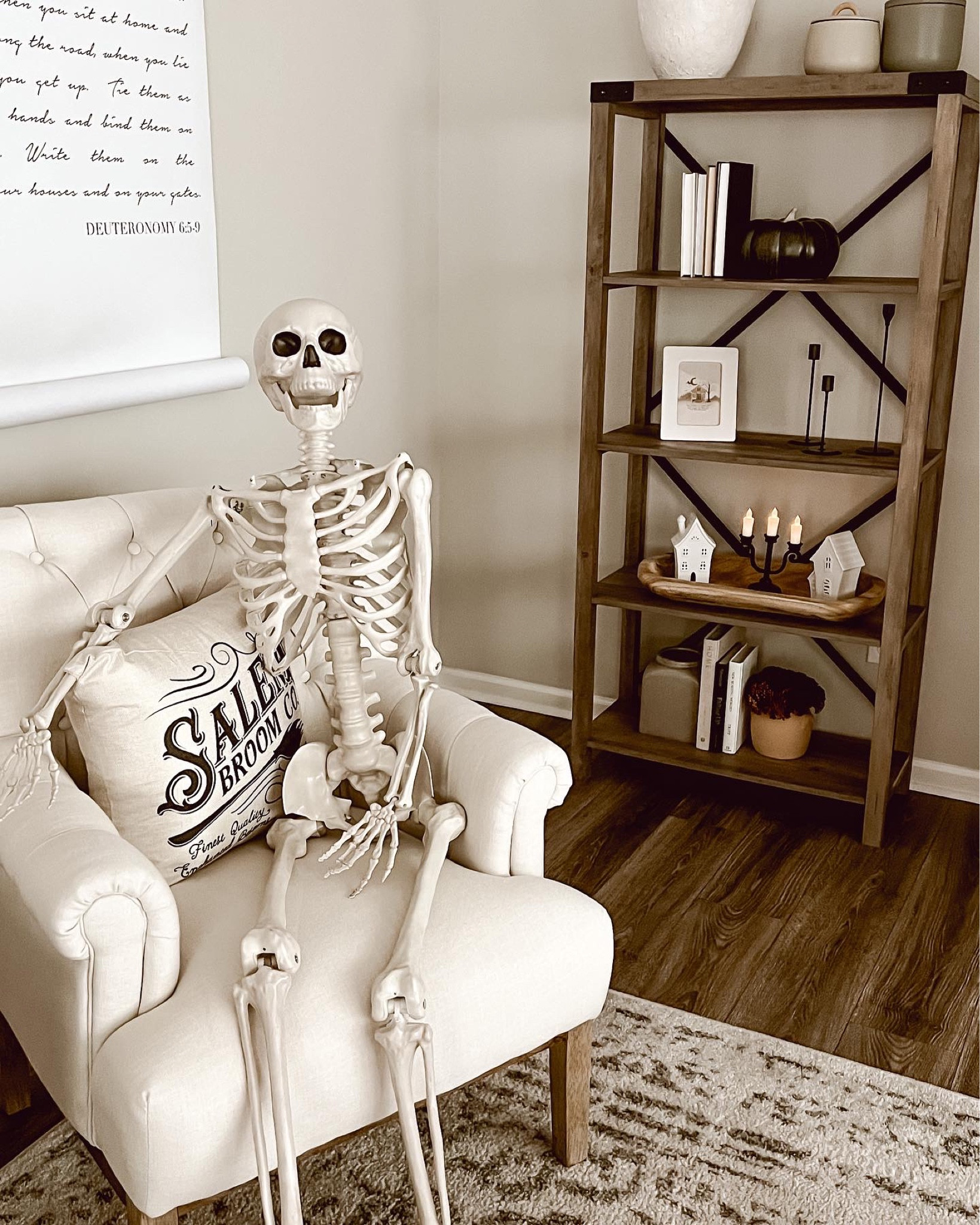 Hello October! 🤎

It’s officially spooky season, witches! 🖤

Have you seen Hocus Pocus 2 yet?!
What did you think??

#hocuspocus #hocuspocus2 #thisishalloween #halloween #halloweendecor #neutraldecor #homedecor #autumn #seasonofthewitch #werebackwitches #sandersonsisters #spookyseason #spooky #spookyszn #housebeautiful #somethingsbrewing #marypoppins #disneyworld #disney #freeform #nightmarebeforechristmas #halloweentown #targetstyle #sharemytargetstyle #target #amazonhome #ltk #ltkhome #ltkunder100 #skeleton #halloweendecor #blackpumpkin #candleholder #vases #canisters #halloween #target #amazon #accentchairs #amazonfinds #target #sale #ltkhomedecor #spookydecor #walmart

#LTKSeasonal #LTKhome #LTKHalloween