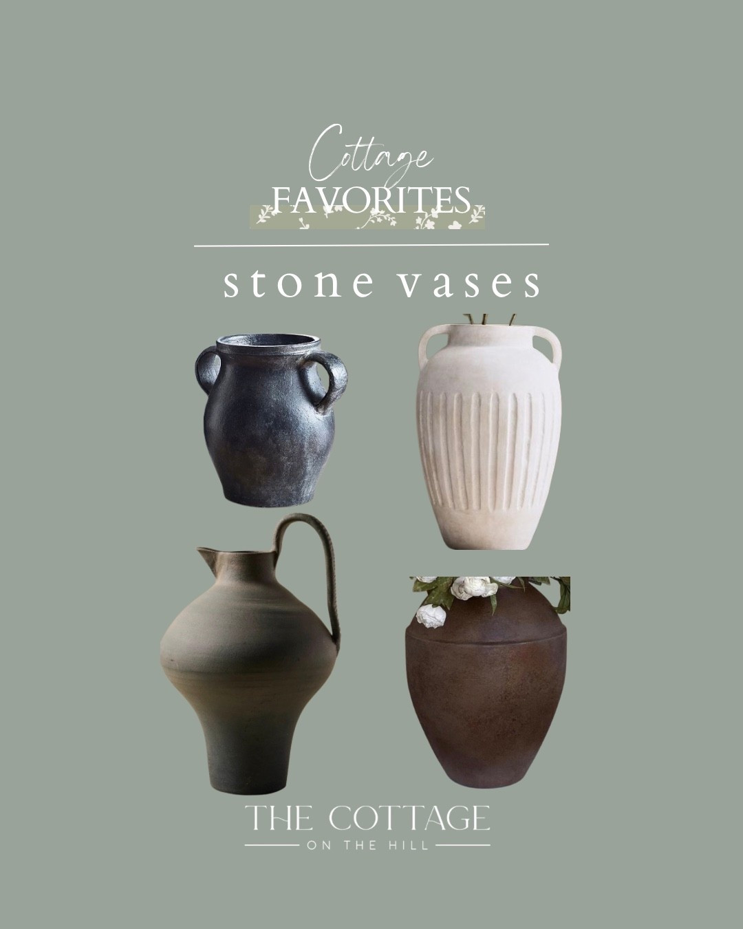 Here are some of my favorite stone vases 

#LTKHome