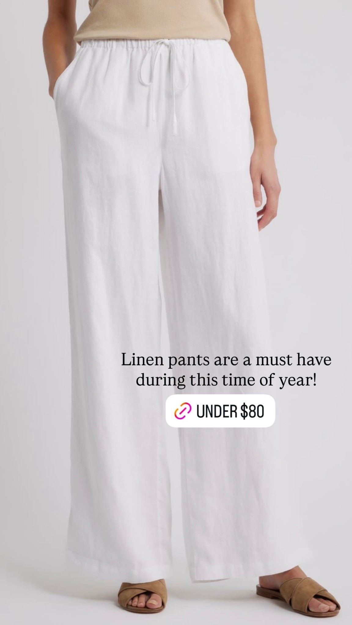 Linen pants are a must have during this time of year!

#LTKootd #LTKSeasonal #LTKgrwm
