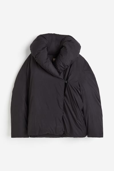 Large-collared down jacket | H&M (UK, MY, IN, SG, PH, TW, HK)