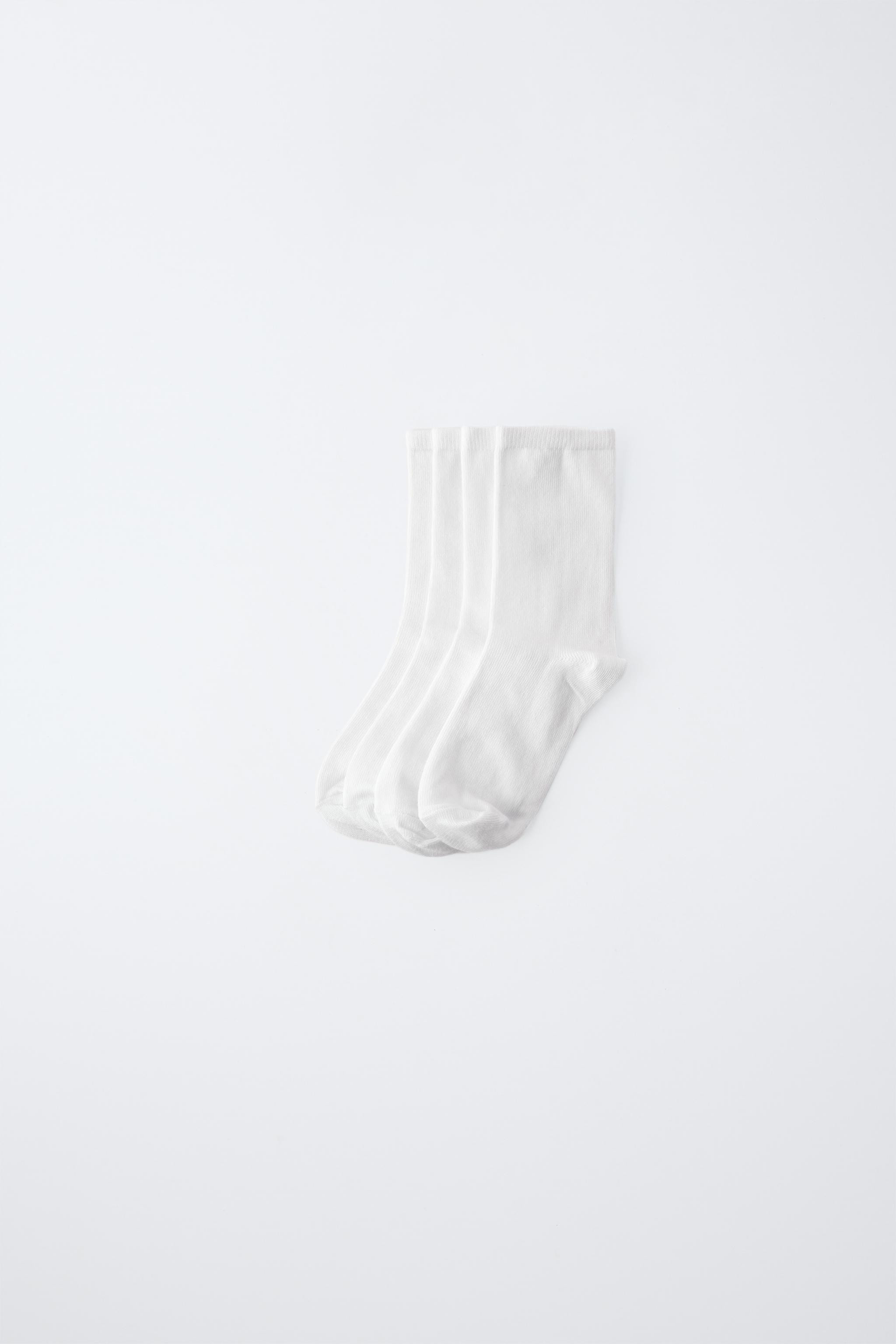 FOUR-PACK OF MID-HEIGHT SOCKS | Zara US