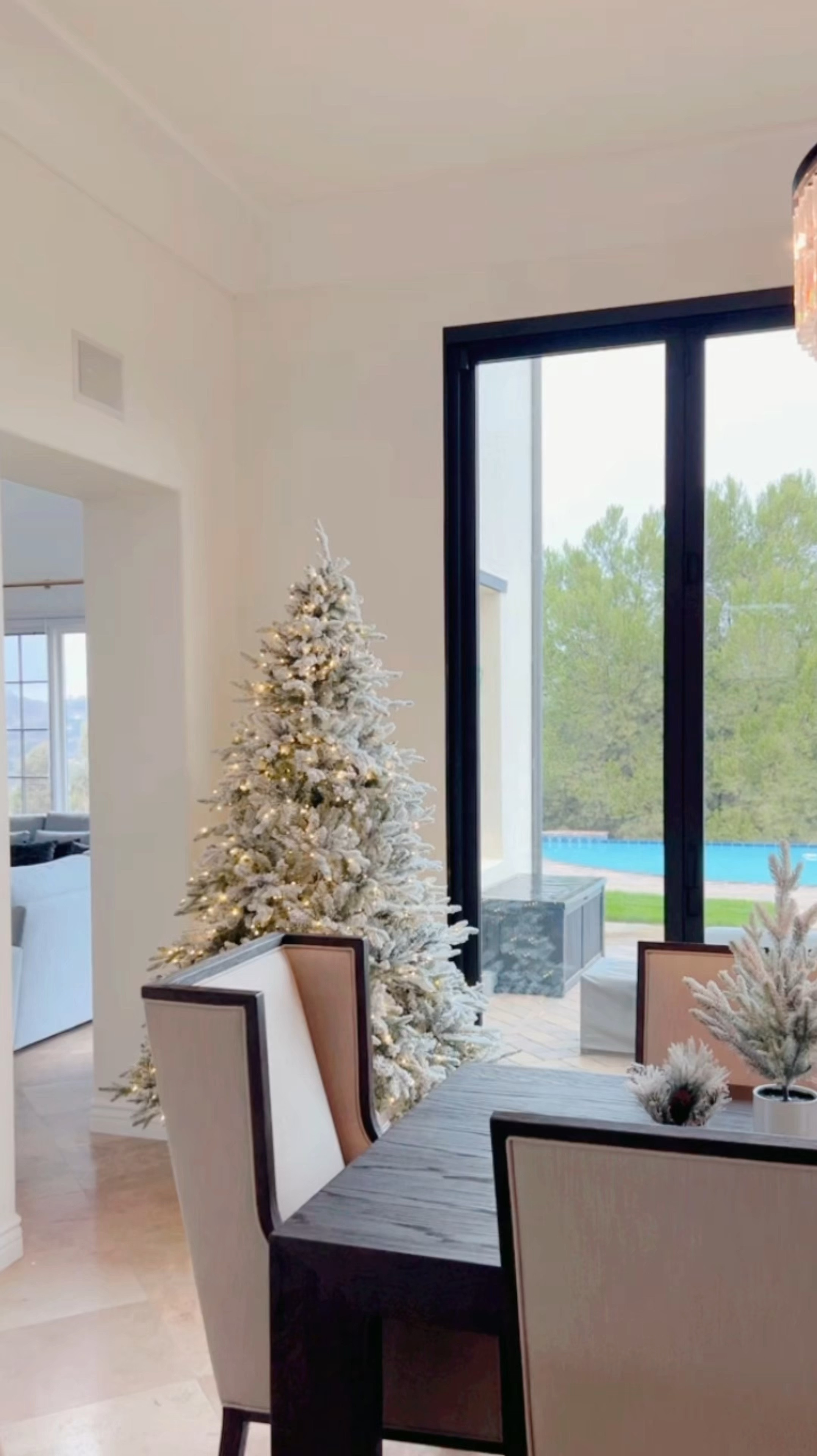 Magical Christmas flocked trees and decor! Bring the snow indoors for your guests! Many of the items are on sale.🤗

#LTKFindsUnder50 #LTKHoliday #LTKSeasonal