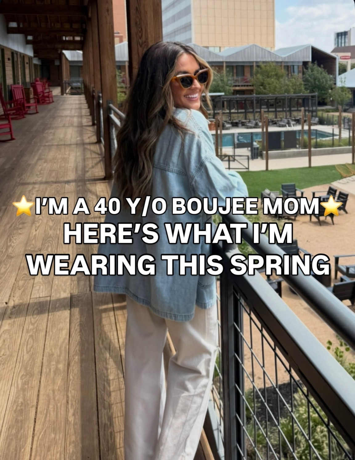 Here’s everything I’m wearing this spring as a boujee, 40 year old mom of 4!