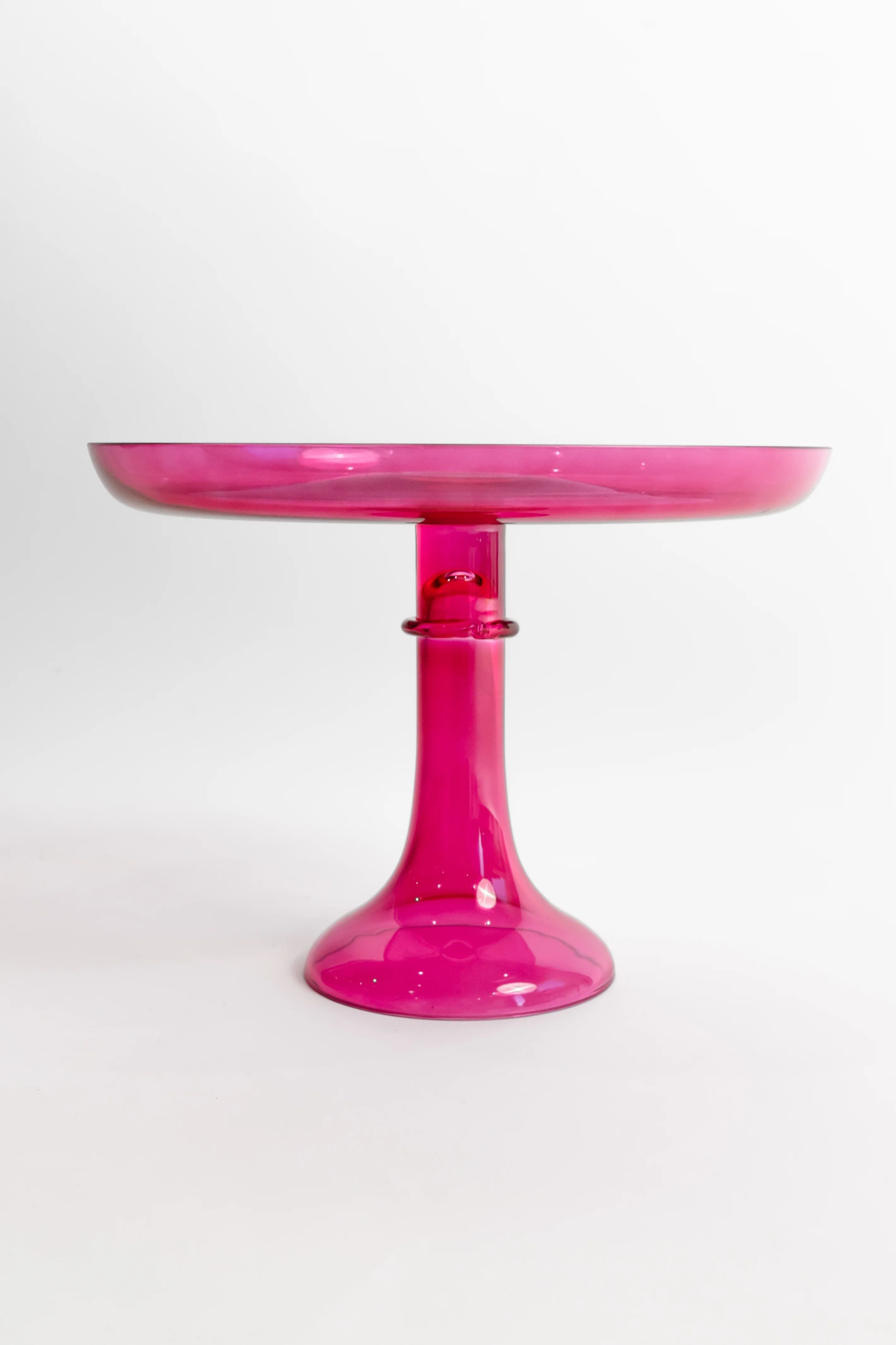 Estelle Cake Stand {Fuchsia} | Estelle Colored Glass
