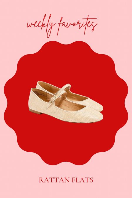 Cute rattan flats for spring at a great price

#LTKSeasonal #LTKshoecrush #LTKfindsunder100