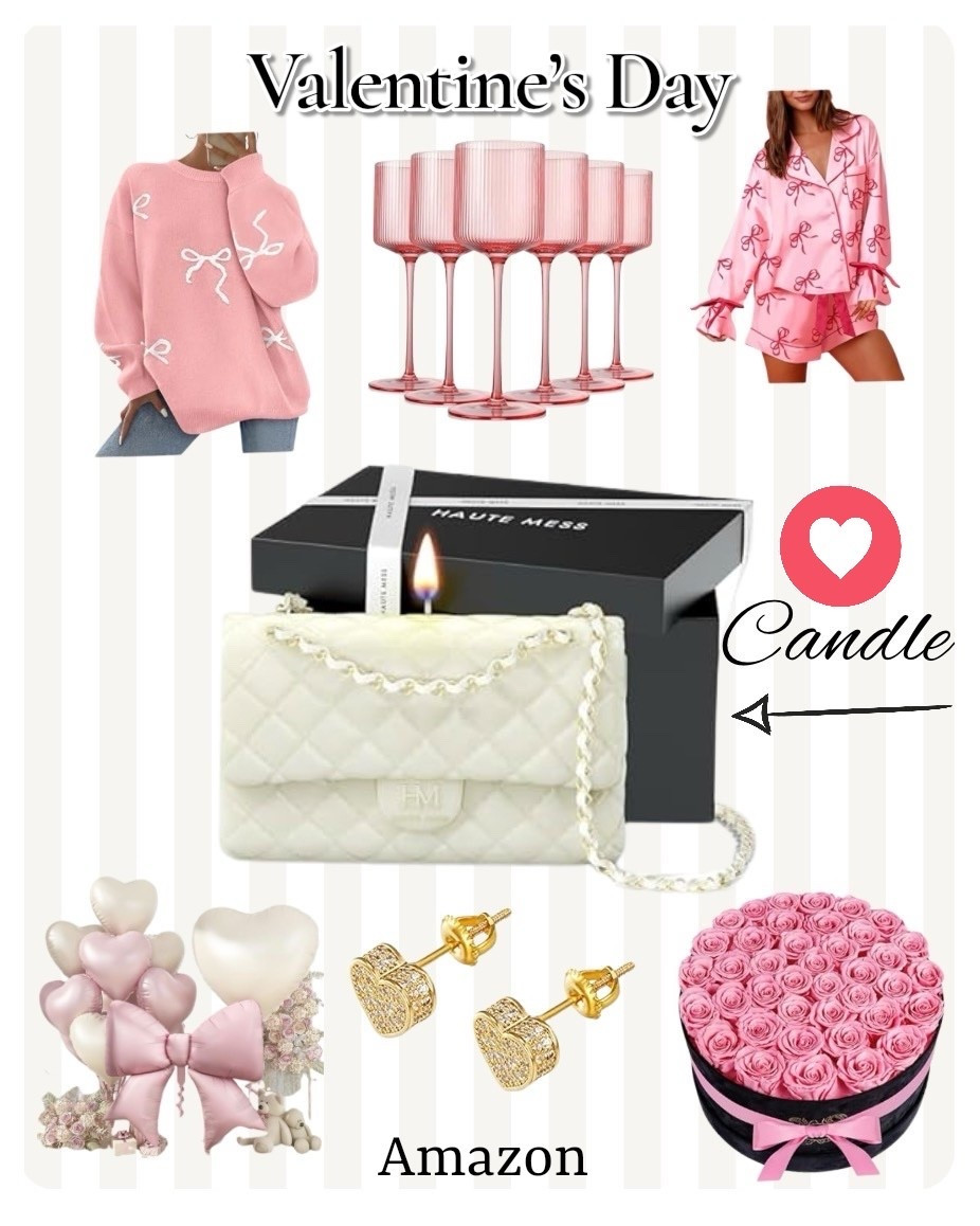 💗Amazon Valentine’s Day Gift Ideas💗
#valentinesday #bows #giftideas #pink 

#LTKValentine