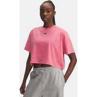 UA Wash Logo Women's Boxy Crop Short Sleeve | Under Armour (US)