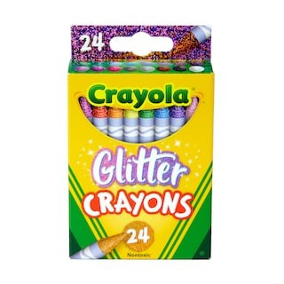 Crayola® Glitter Crayons, 24ct. | Michaels® | Michaels Stores