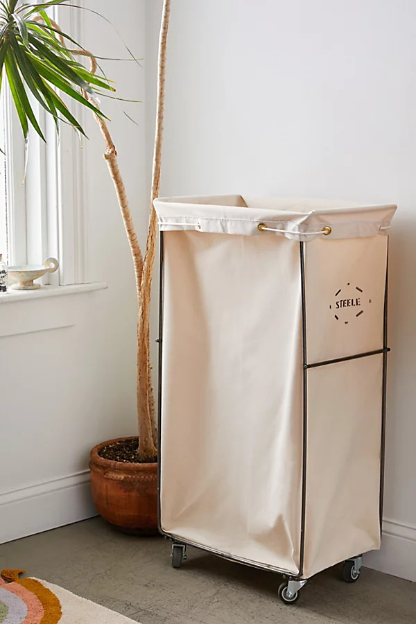 Steele Canvas Small Bag Caddy in Cream at Urban Outfitters | Urban Outfitters (US and RoW)