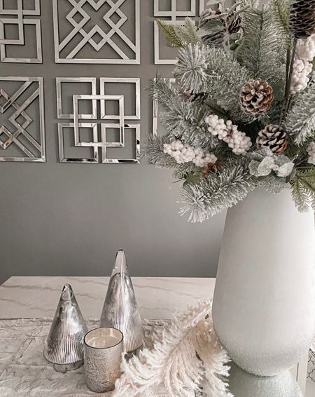 Christmas decor with a scent of Fresh Balsam, Oak Moss & Eucalyptus ✨🎄

Xx

#LTKhome #LTKHoliday #LTKSeasonal