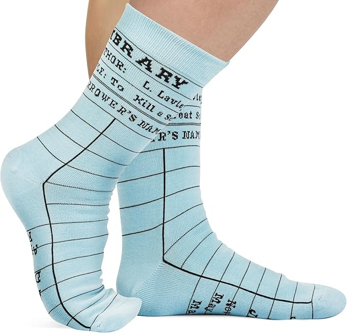 Funny Socks for Book Lovers, Teachers, Gamers, Musicians, and Nerds - Unisex for Men, Women and T... | Amazon (US)