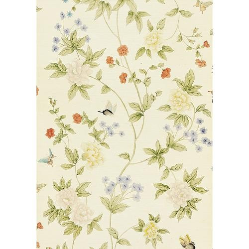 Scalamandre Luoyang Garden Sisal Document Wallpaper | DecoratorsBest | DecoratorsBest