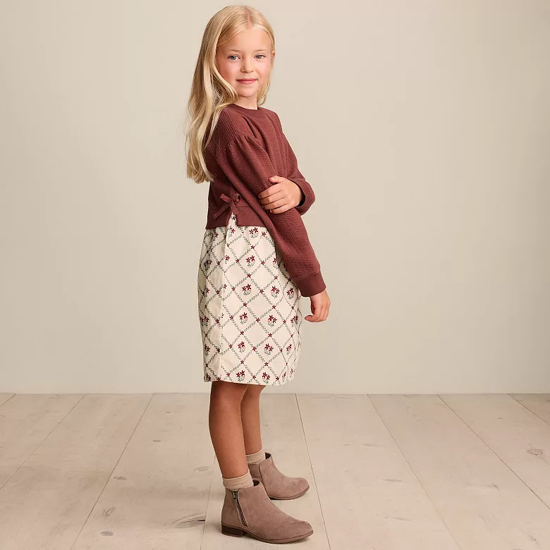 Girls 4-12 Little Co. by Lauren Conrad Sweatshirt Dress | Kohl's