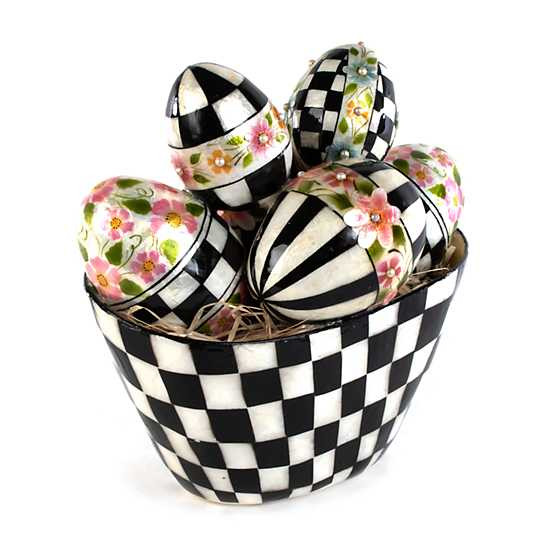 Courtly Check Egg Arrangement | MacKenzie-Childs