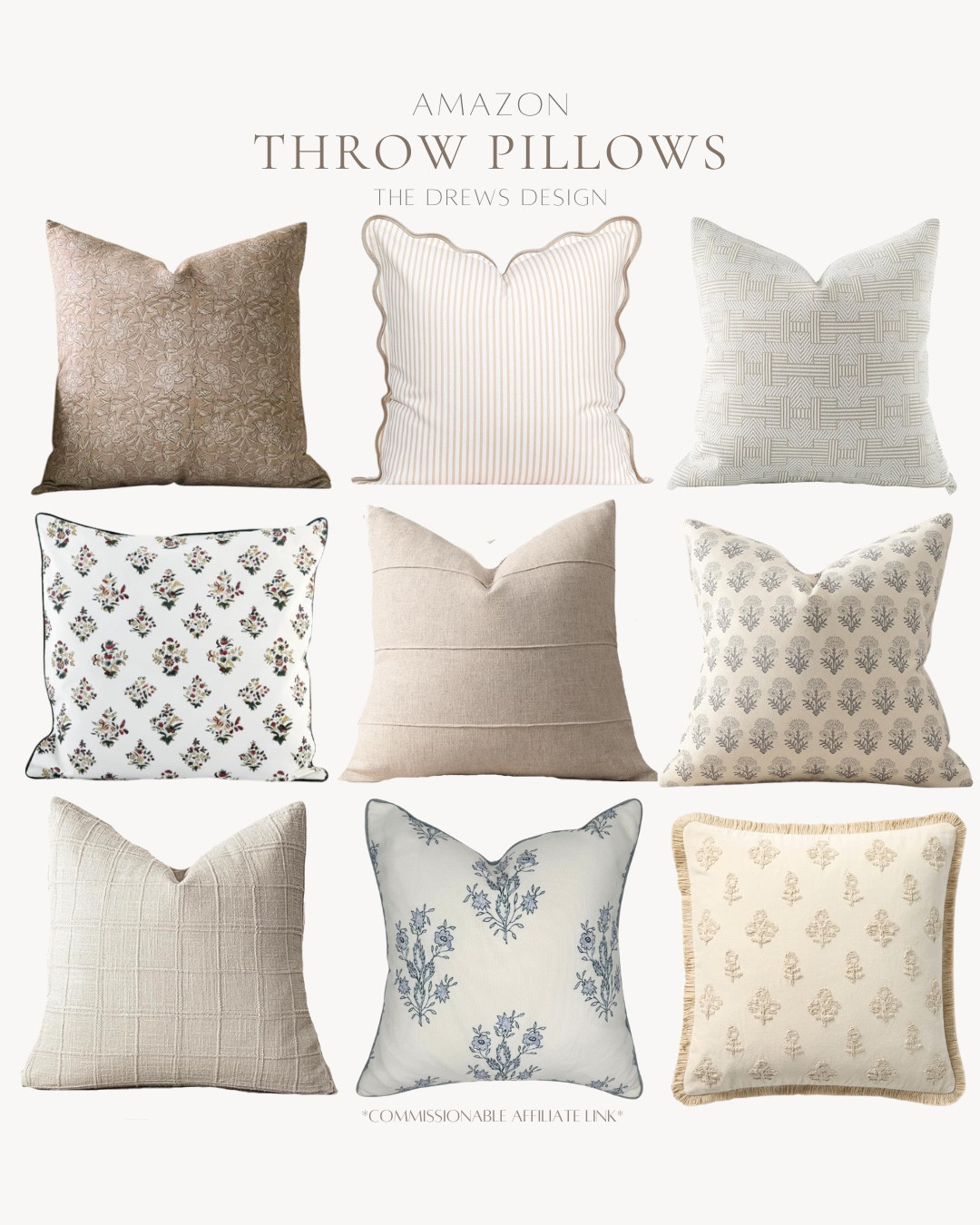 Loving these throw pillows for a living room reset!

Home decor, home accents, looks for less, coastal home, neutral home

#LTKFindsUnder100 #LTKFindsUnder50 #LTKHome