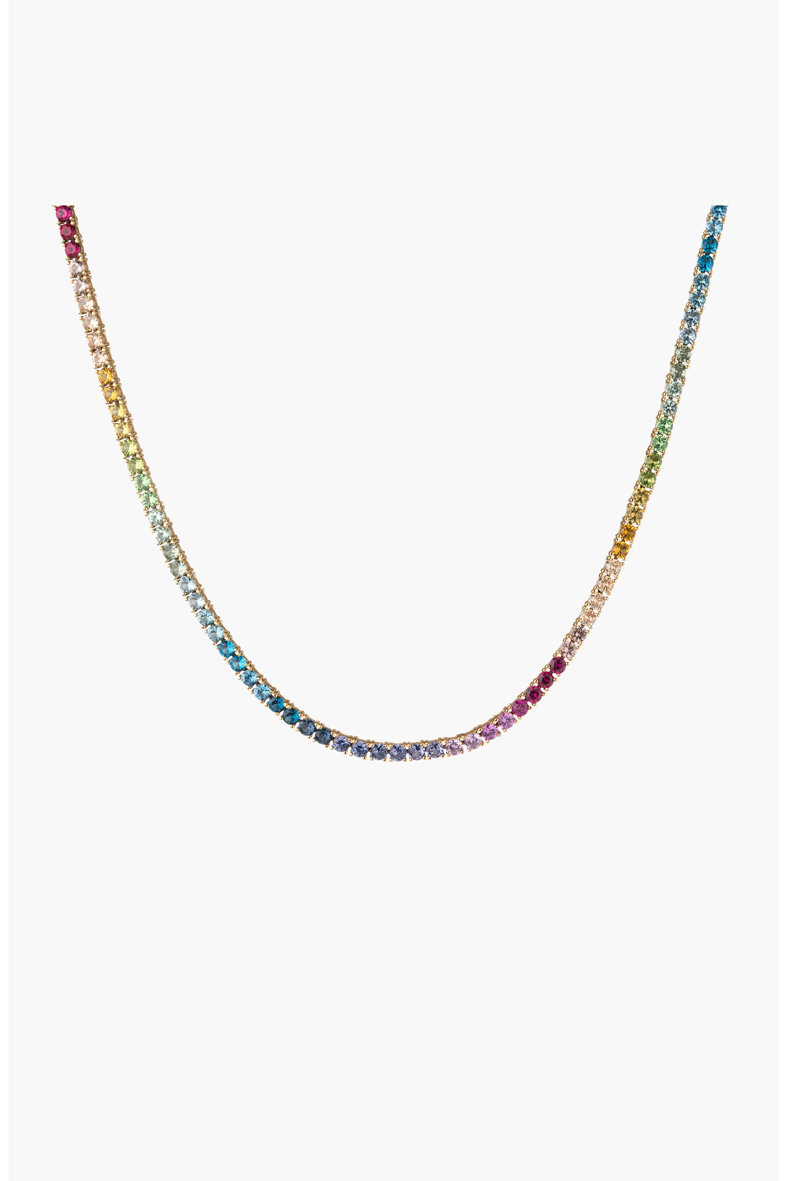 Ombré Rainbow Tennis Necklace (Women) | Nordstrom | Nordstrom