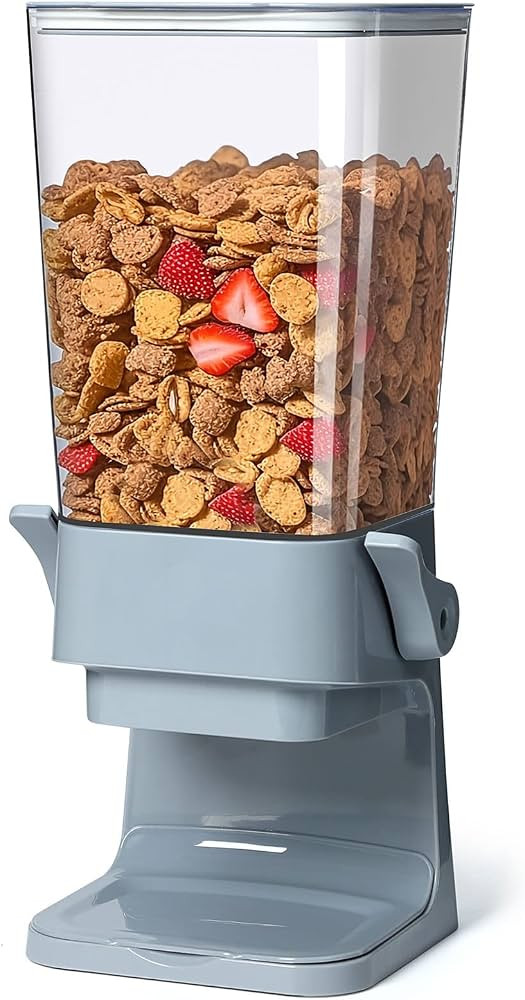 Conworld Cereal Dispenser Countertop, Cereal Containers Storage Dispenser for Pantry, Not Easy to... | Amazon (US)