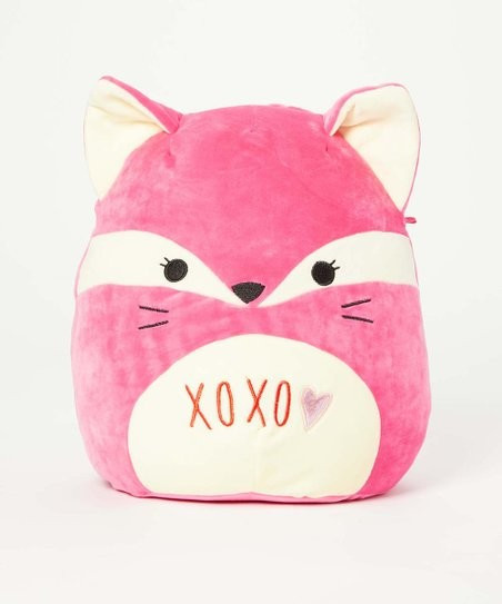 Squishmallows Pink Fern the Fox 'XOXO' Squishy Plush Toy | Zulily